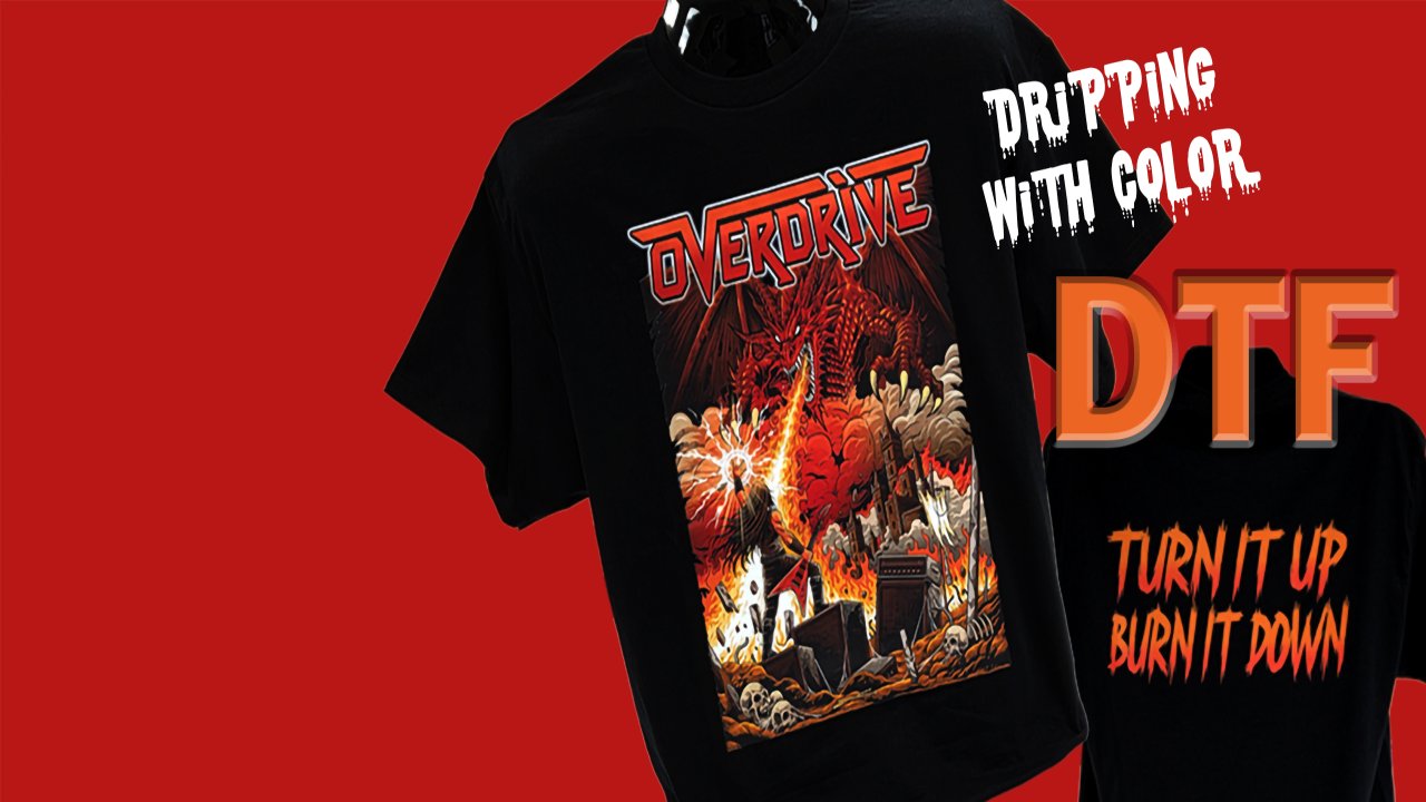 DTF Transfers — Full Color on Any Fabric