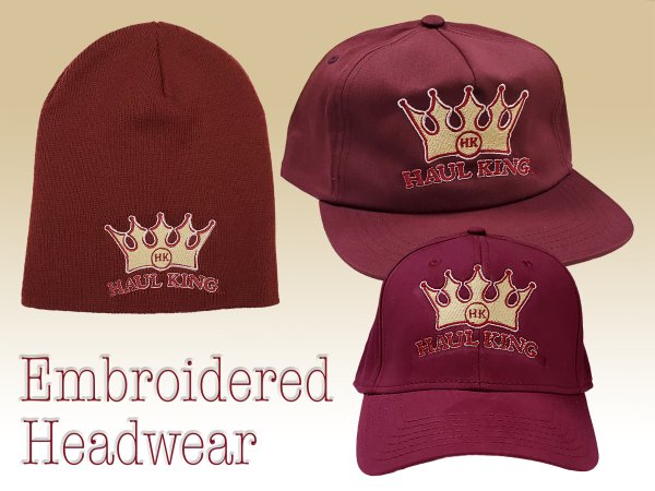 Custom embroidery for shirts, caps, and jackets in Joliet Illinois