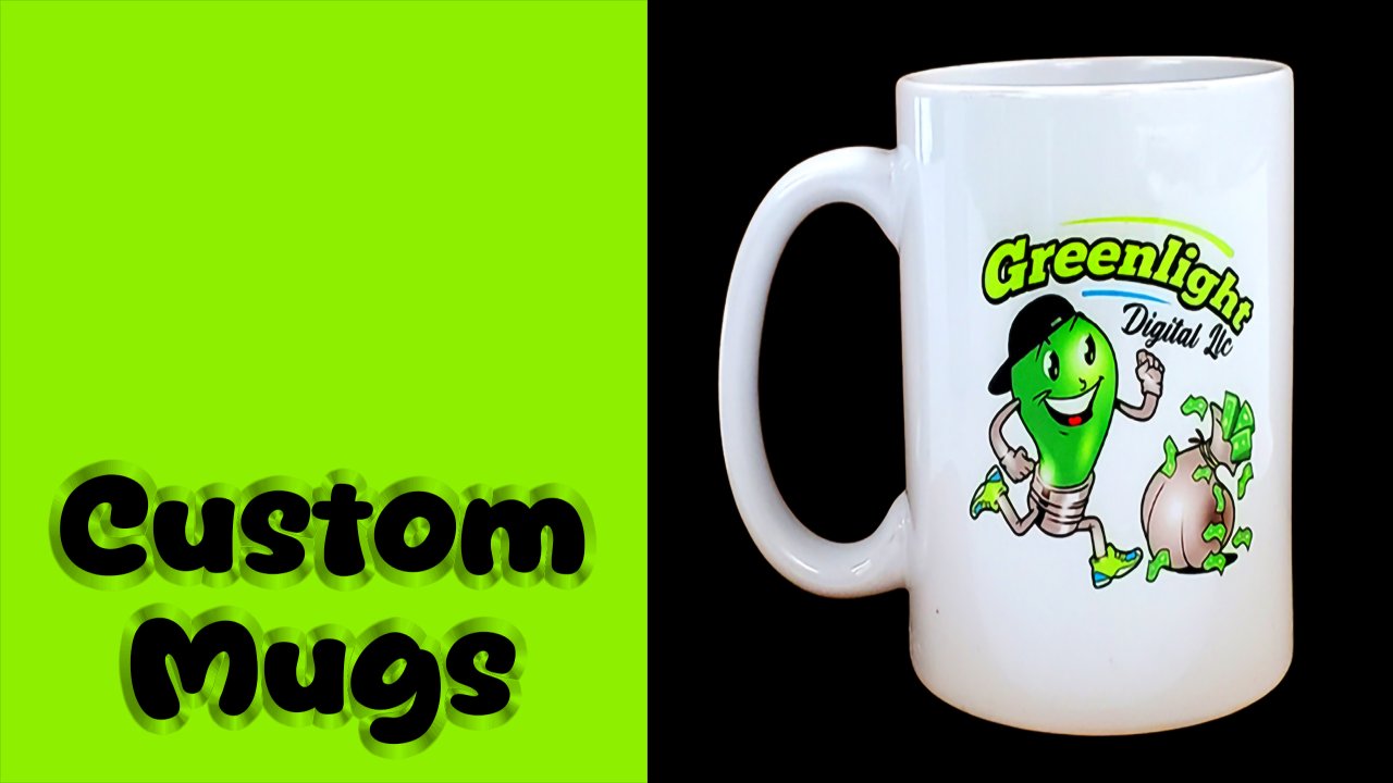 Custom Mugs — Personalized Sublimation Drinkware