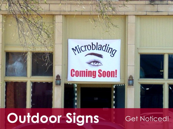 Custom outdoor signs for businesses in Crest Hill Illinois