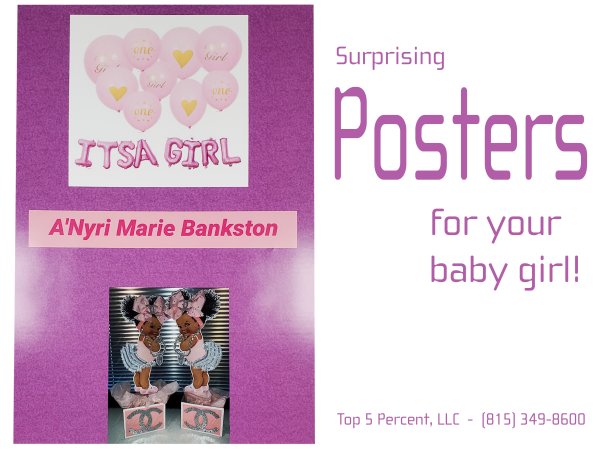 Custom posters printed in Crest Hill Illinois