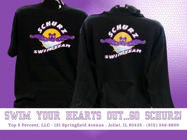 Custom spirit wear clothing for schools and teams in Joliet Illinois