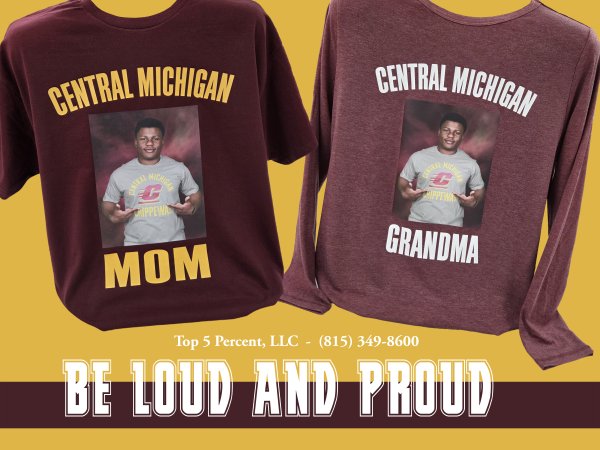 Custom spirit wear shirts in Channahon Illinois