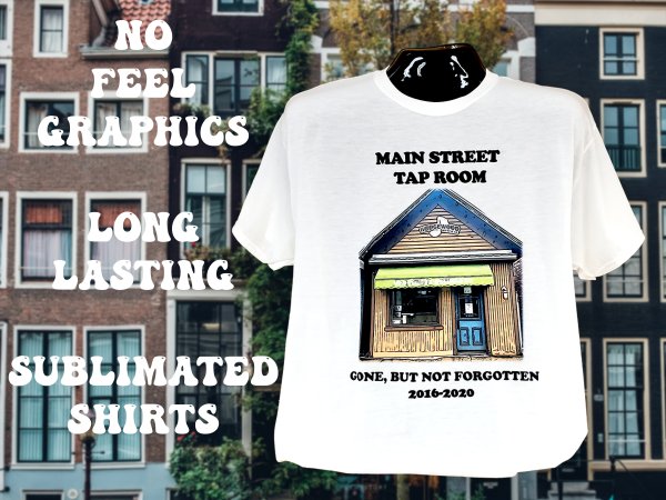 Dye sublimation shirts printed in Joliet Illinois