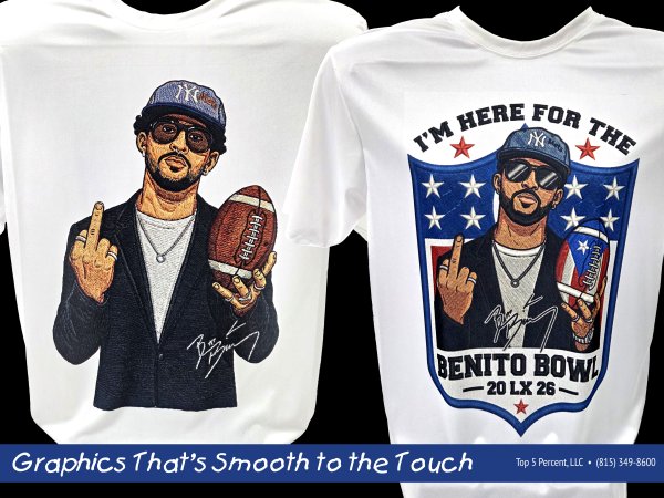 Custom sublimated graphic tees in Joliet Illinois