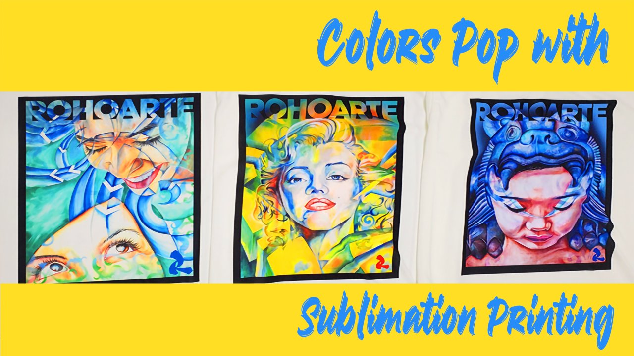 Dye Sublimation — All-Over Full Color Prints