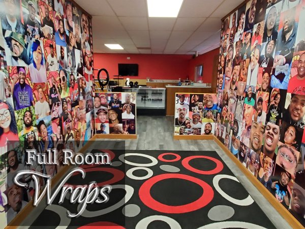 Custom wall wraps for businesses in Joliet Illinois