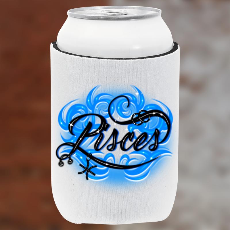 Pisces Koozie Can Holder