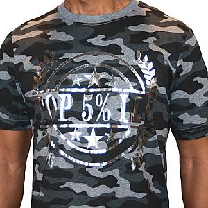 Silver Wreath Camo Shirt