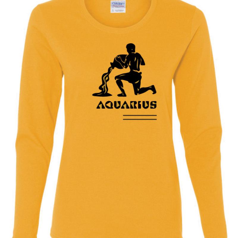 Ladies Aquarius Zodiac Shirt