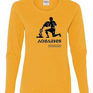 Ladies Aquarius Zodiac Shirt — view 1