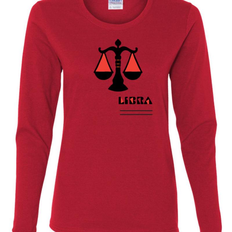 Ladies Libra Zodiac Shirt