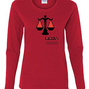 Ladies Libra Zodiac Shirt — view 1