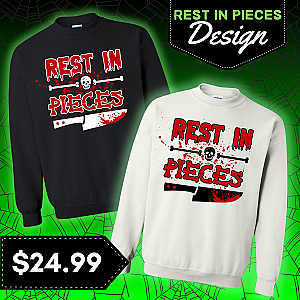 Halloween 'Rest In Pieces' Sweatshirt — view 1